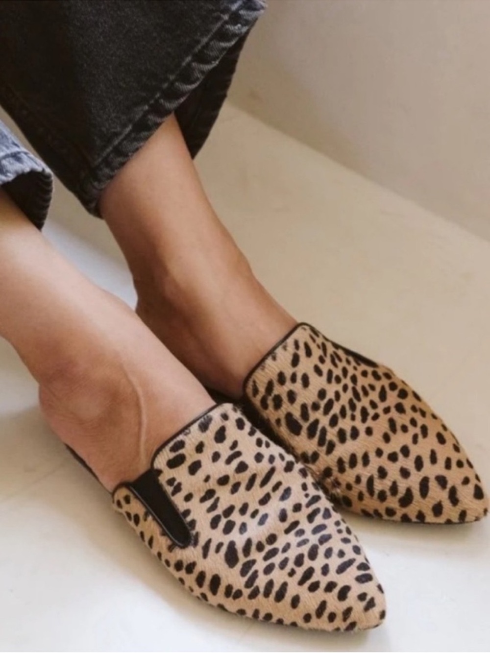 Jenni Kayne Pony Hair Mule - size 37
